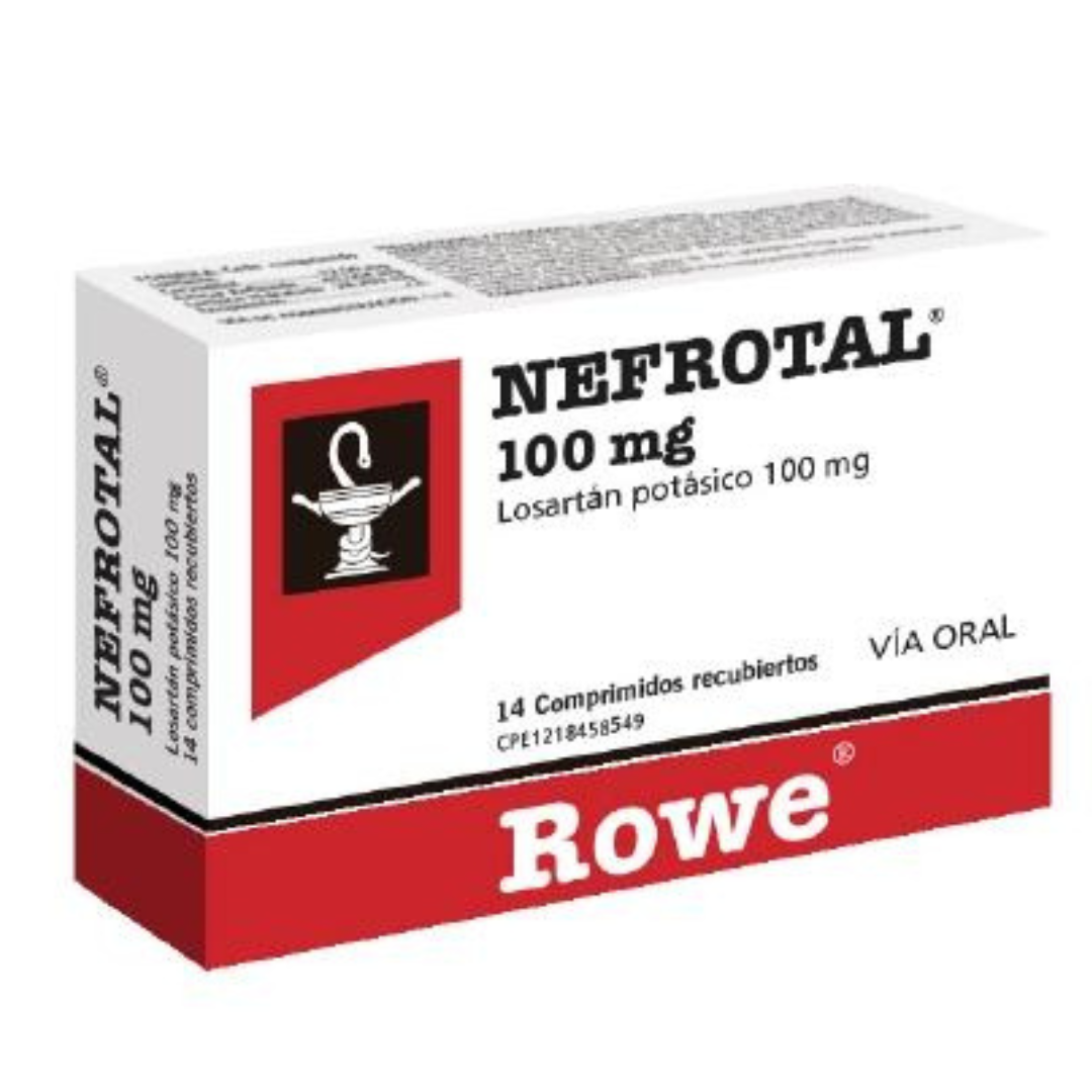 NEFROTAL LOSARTAN POTASICO 100MG TAB X 14